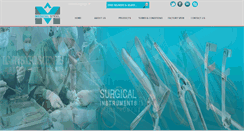 Desktop Screenshot of medicalsteelind.com